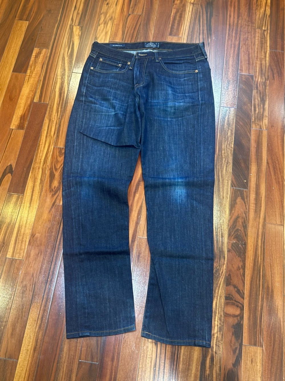 Lucky Brand Dark Indigo Straight Jeans